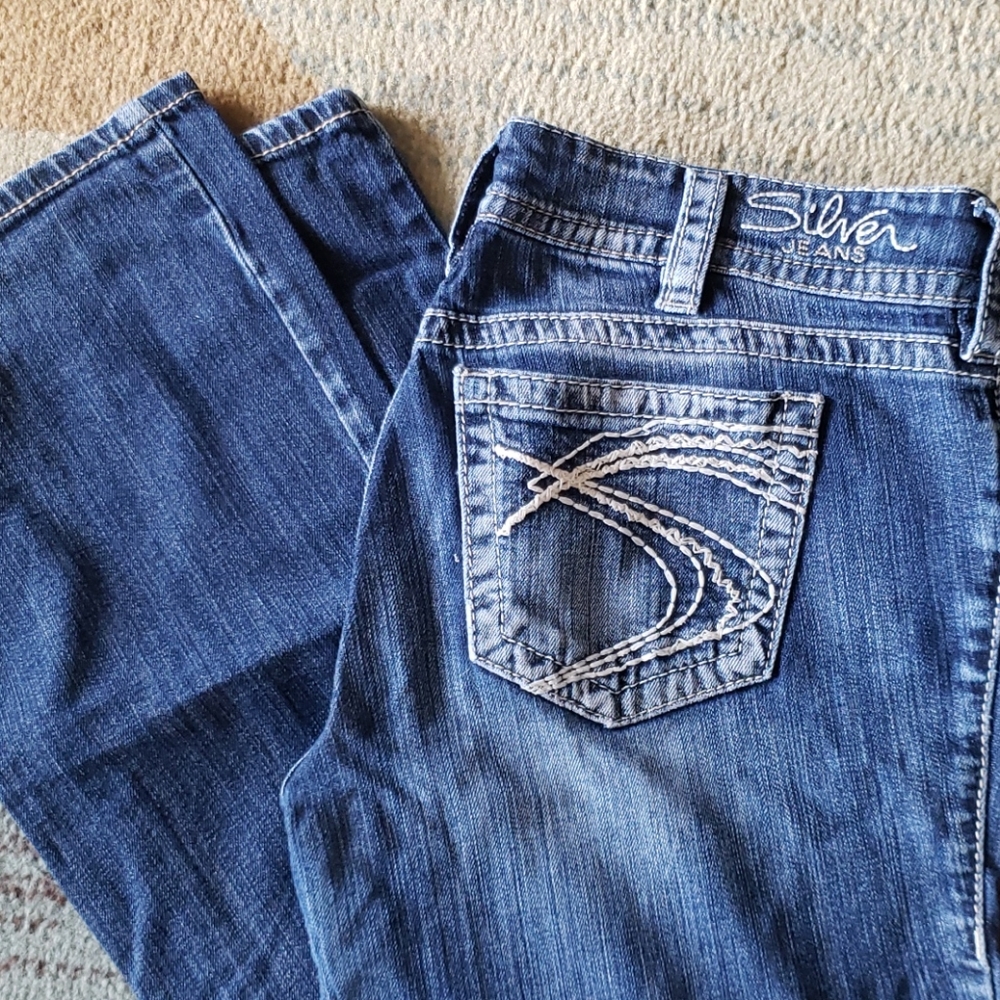 Silver suki boot cut jeans